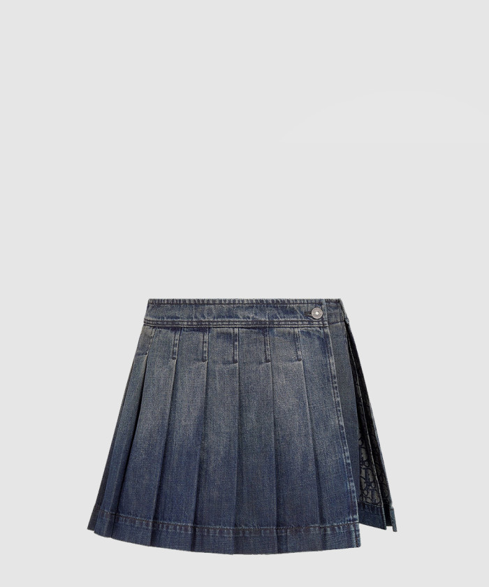 디올 랩 미니스커트 & 일체형 쇼츠 452J5