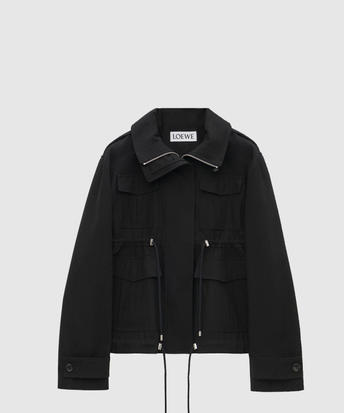 로에베 쇼츠 파카 패딩 코튼