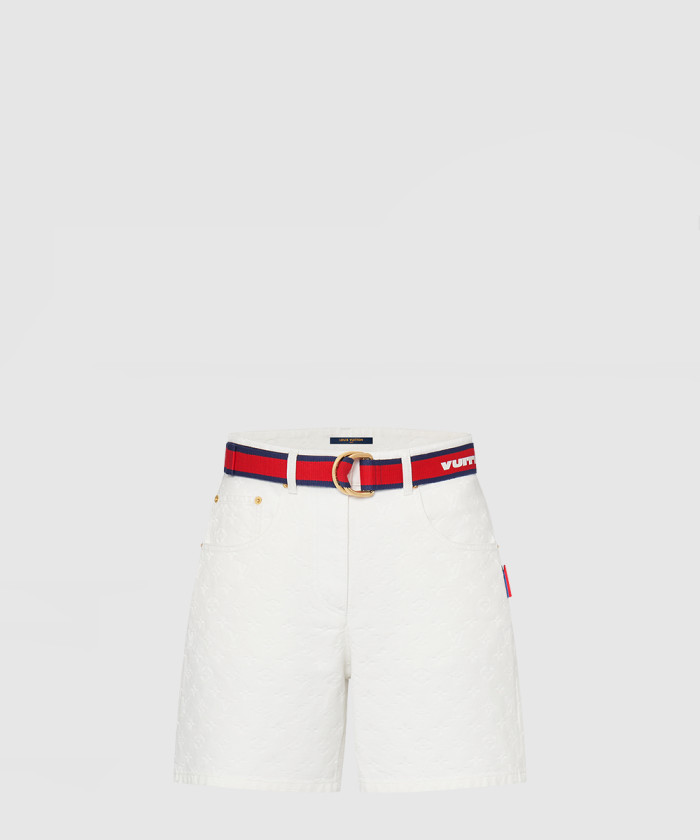 루이비통 엠보스드 모노그램 쇼츠 1AFZXB