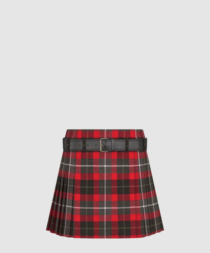 디올 벨트 쇼트 플리츠 치마바지 511J7