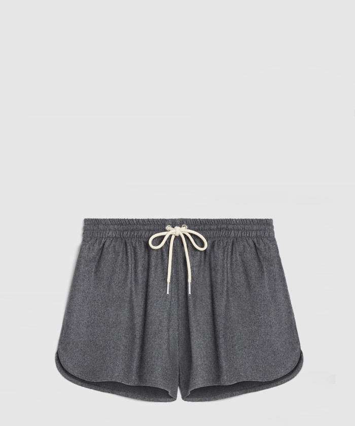 셀린느 캐시미어 플란넬 운동 반바지 2P8275