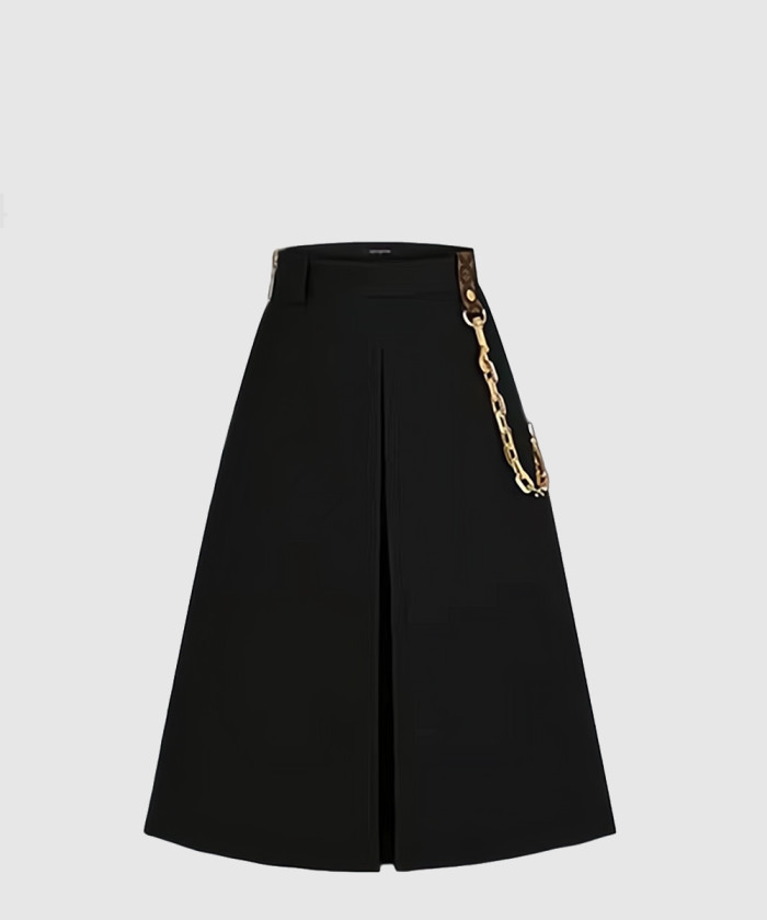 루이비통 플리츠 미디 스커트 1A91W7