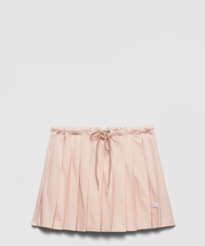 프라다 플리츠 피케 미니스커트 311341