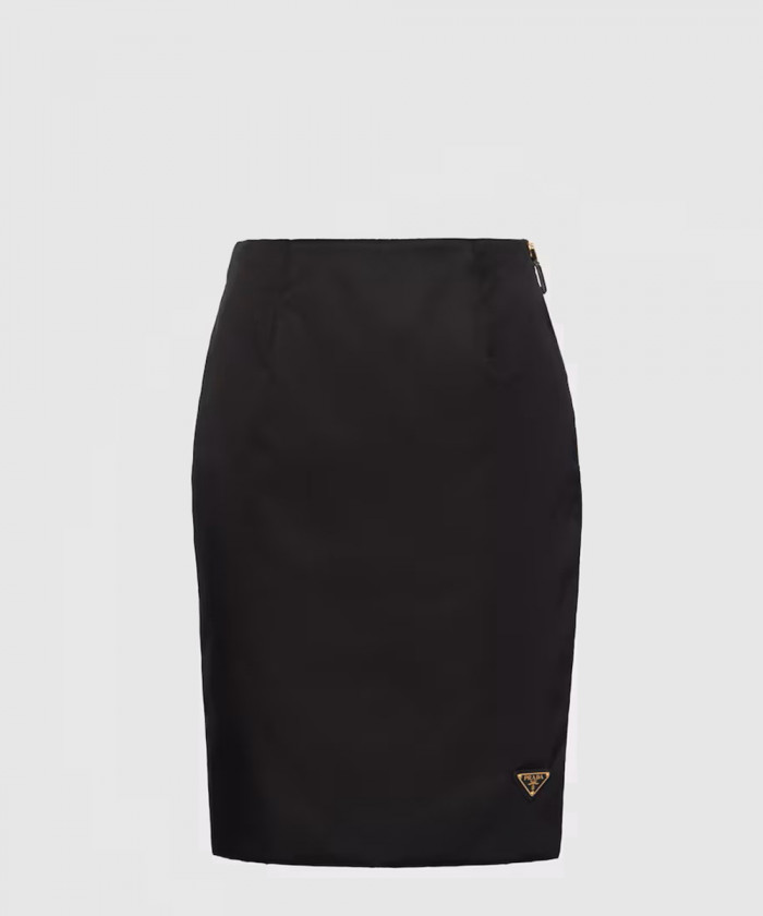 프라다 리나일론 펜슬 스커트 21H964