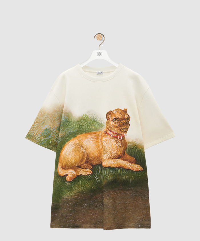 로에베 오버사이즈 핏 티셔츠