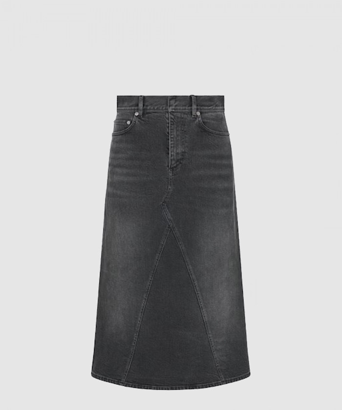디올 플레어 미디 스커트 422J1