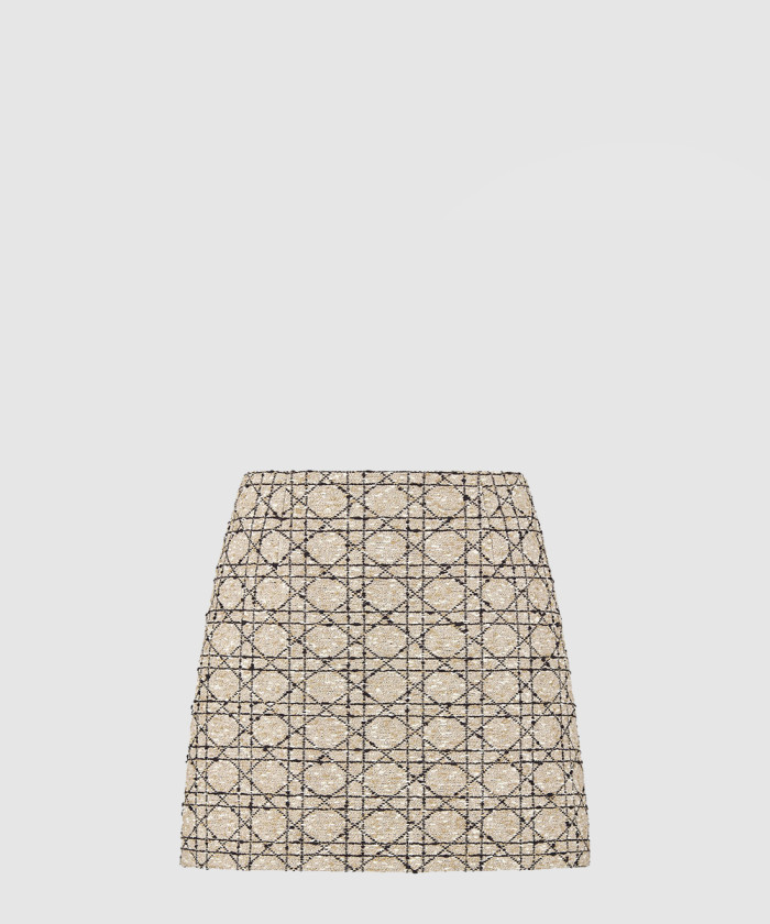 디올 매크로까나쥬 미니스커트 511J4