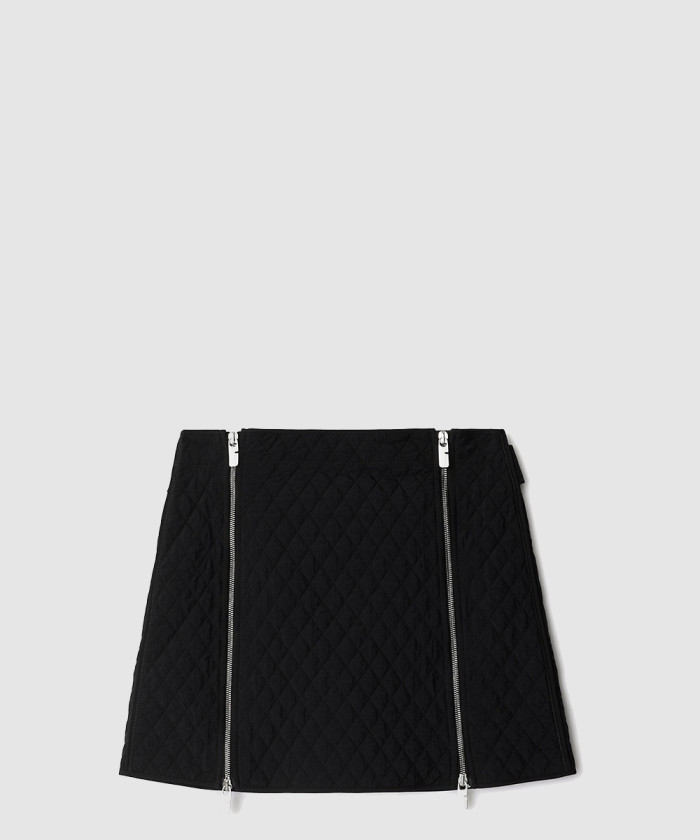 버버리 퀼팅 나일론 미니 스커트 80955881