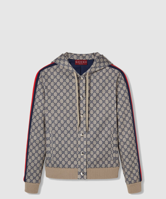 구찌 올오버 GG 로고 후드 자켓 792366