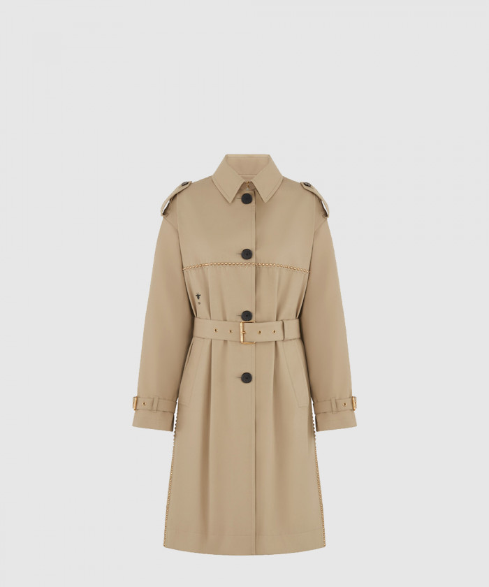 디올 자수 트렌치 코트 451M5