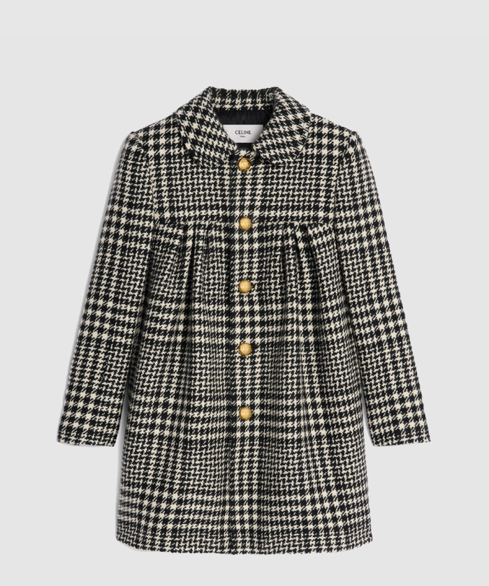 셀린느 식스틴 코트 울 트위드 2M93C3
