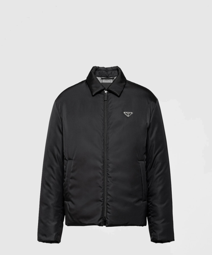 프라다 리나일론 크롭 다운 재킷 SGC397