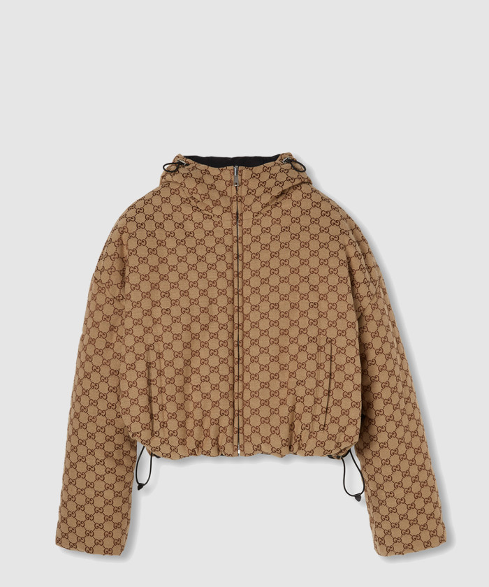 구찌 리버서블 폴리에스테르 봄버 재킷 789823