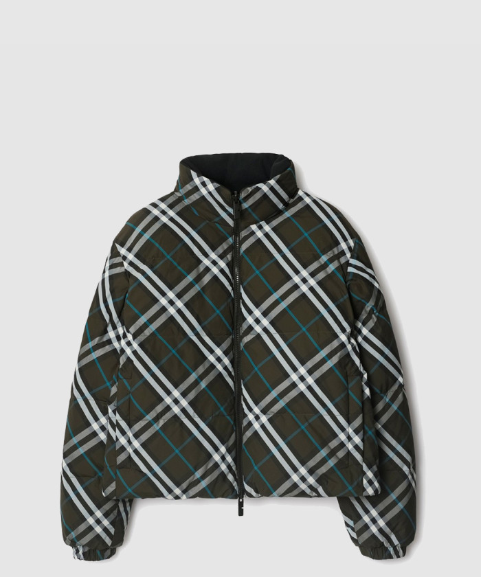 버버리 리버시블 체크 나일론 퍼퍼 재킷 80961311