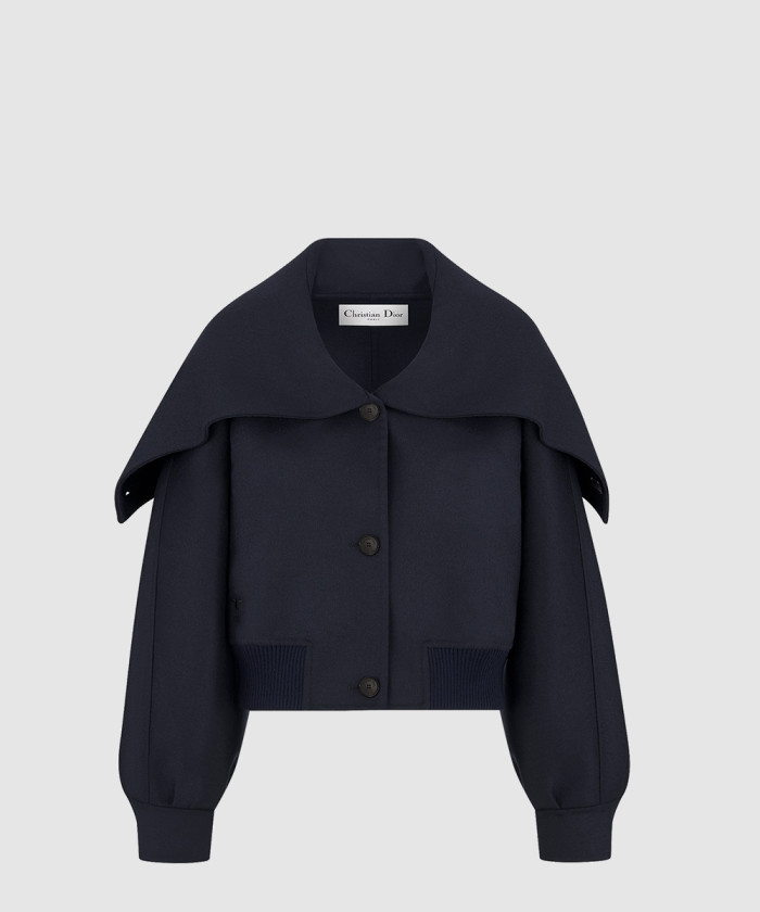 디올 오버사이즈 칼라 봄버 재킷 451C3