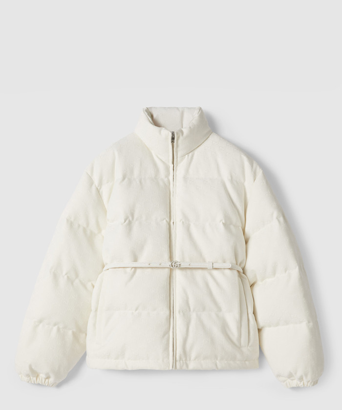 구찌 GG 캔버스 패딩 봄버 재킷 817549