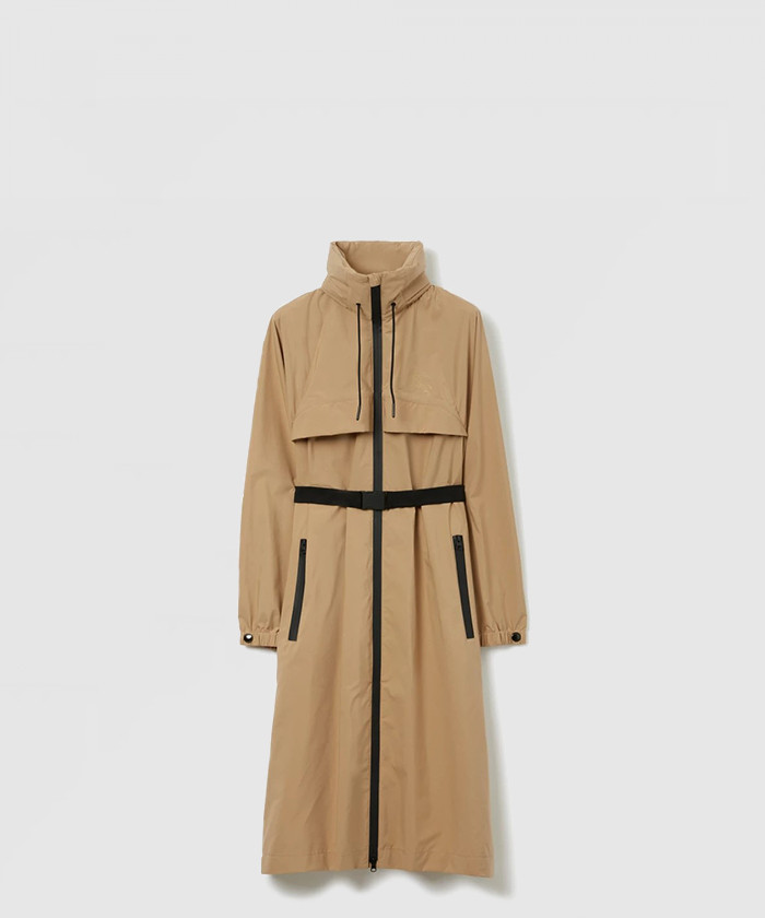 버버리 프린트 벨티드 파카 80696531