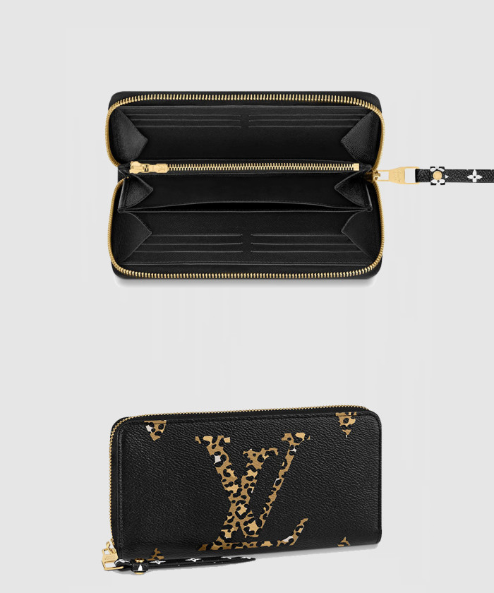 루이비통 모노그램 자이언트 정글 지퍼 장지갑 M44744