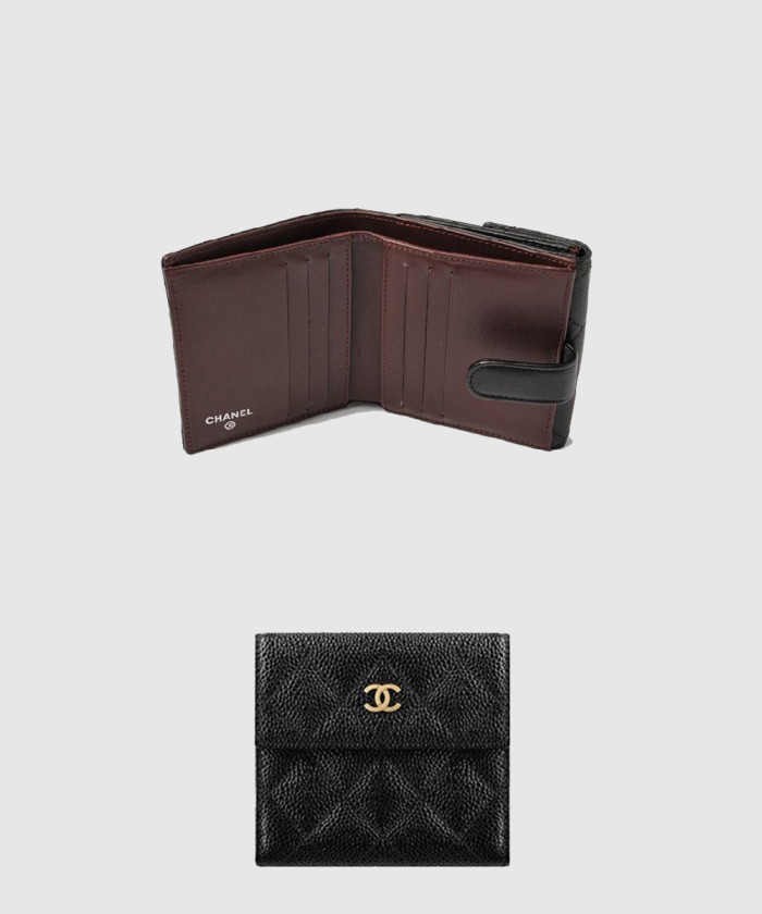 샤넬 클래식 컴팩트 반지갑 A48980