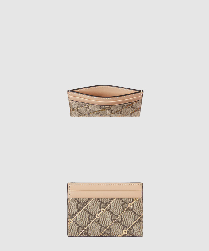 구찌 홀스빗 프린트 카드 케이스 774344