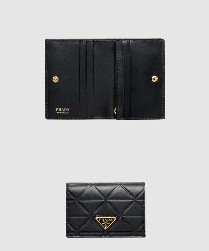 프라다 가죽 반지갑 1MV021