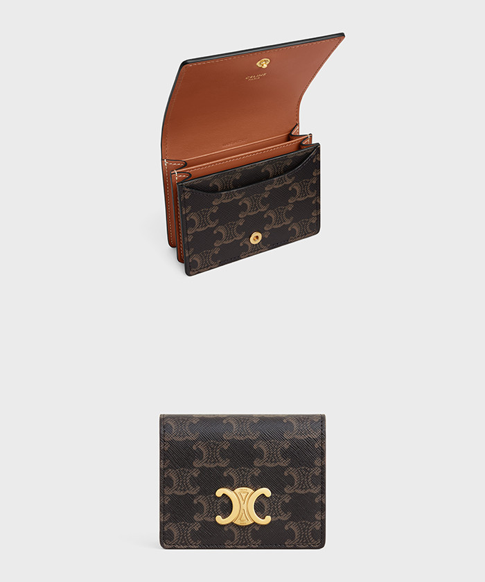 셀린느 트리오페 반지갑 10M122