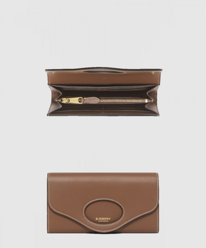 버버리 포켓 롱 가죽 머니클립 80524481