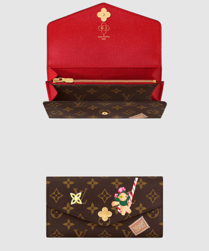 루이비통 캔버스 장지갑 M12207