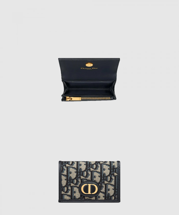 디올 30 Montaigne 형반지갑 S2300