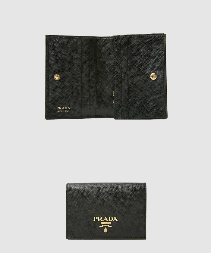 프라다 가죽 반지갑 1MV021