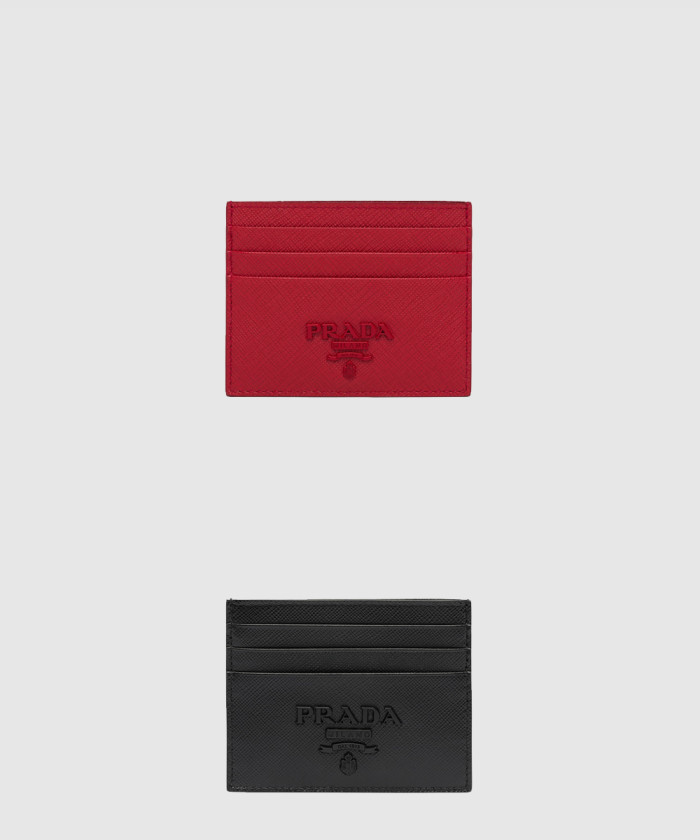 프라다 모노크롬 카드지갑 1MC025