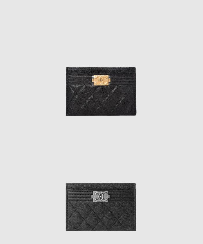샤넬 보이 카드지갑 A84431