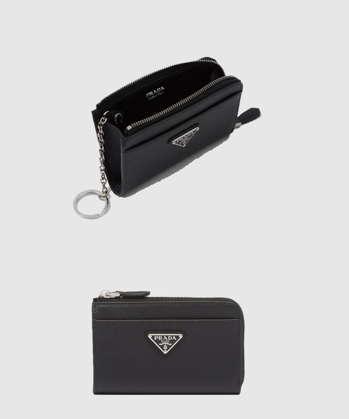 프라다 사피아노 가죽 키홀더 1PP122