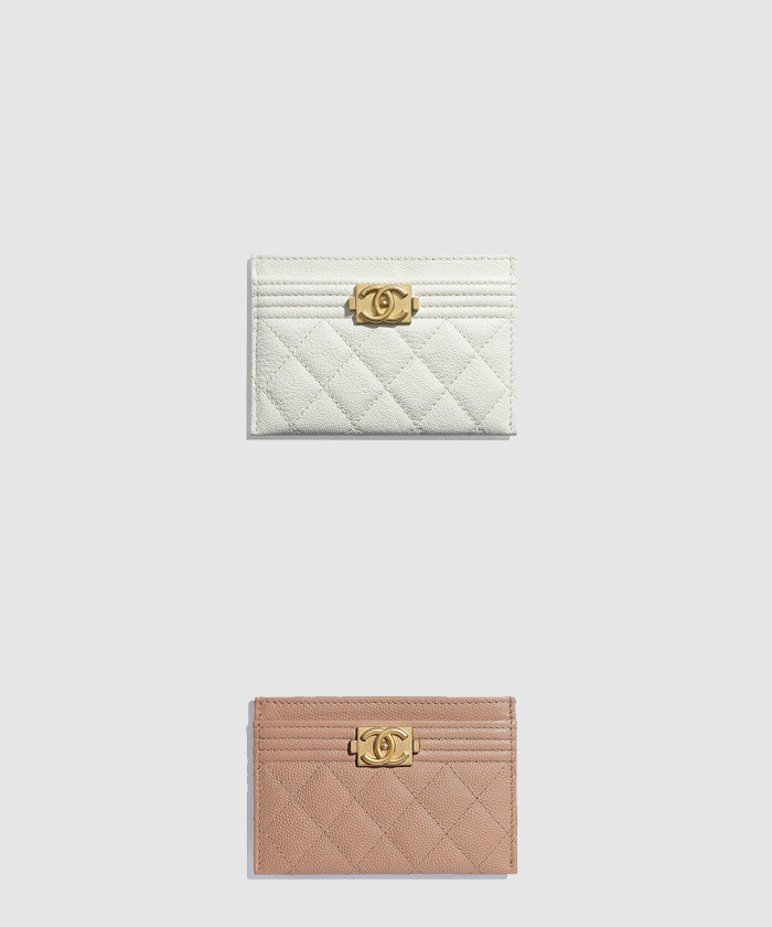 샤넬 보이 카드지갑 인기색상 A84431