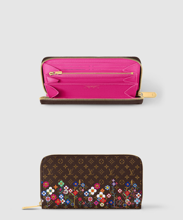 루이비통 다카이치 무라카미 지퍼 지갑 M14162