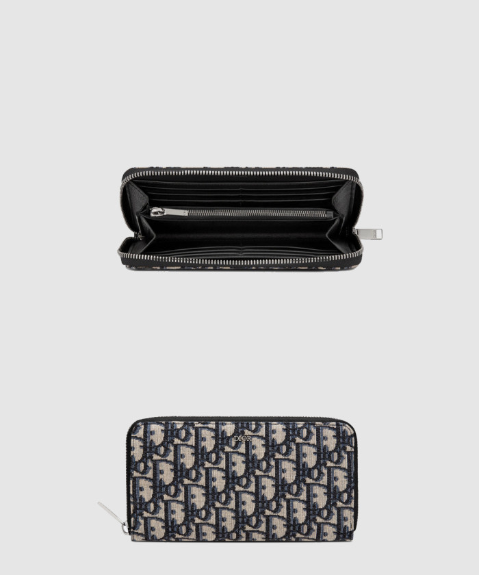 디올 오블리크 지퍼월렛 2ESBC