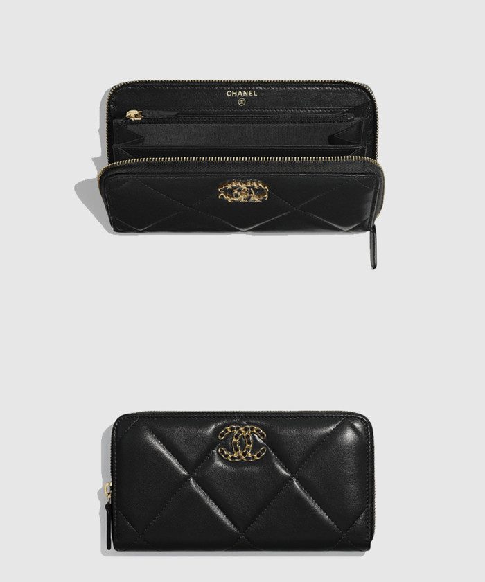 샤넬 19 지퍼월렛 AP0946