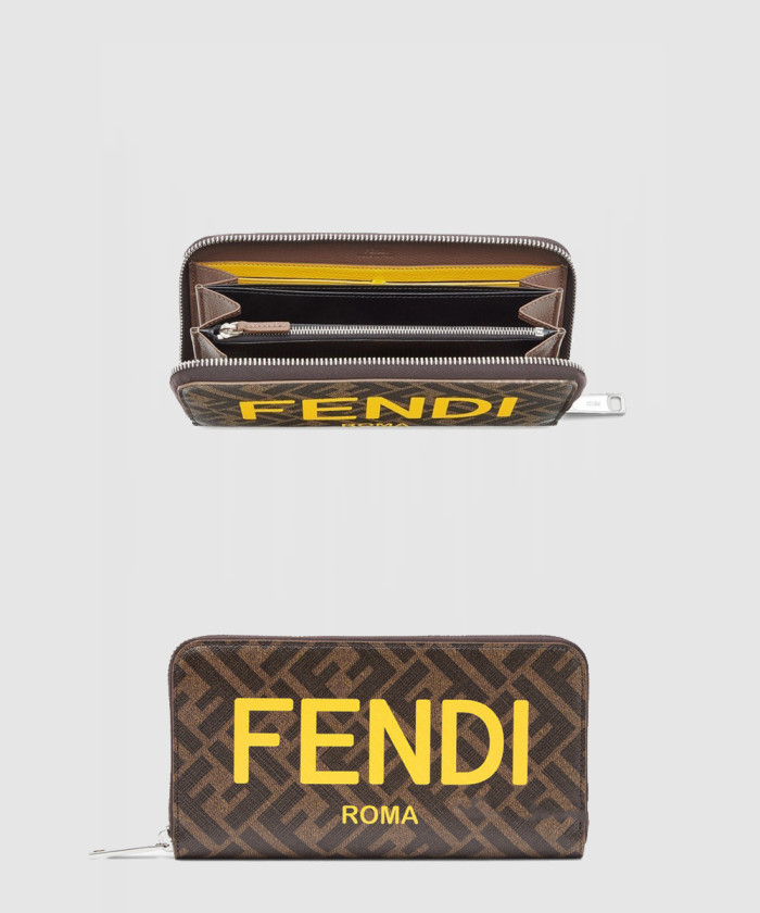 펜디 롱 지퍼 머니클립 7M0342