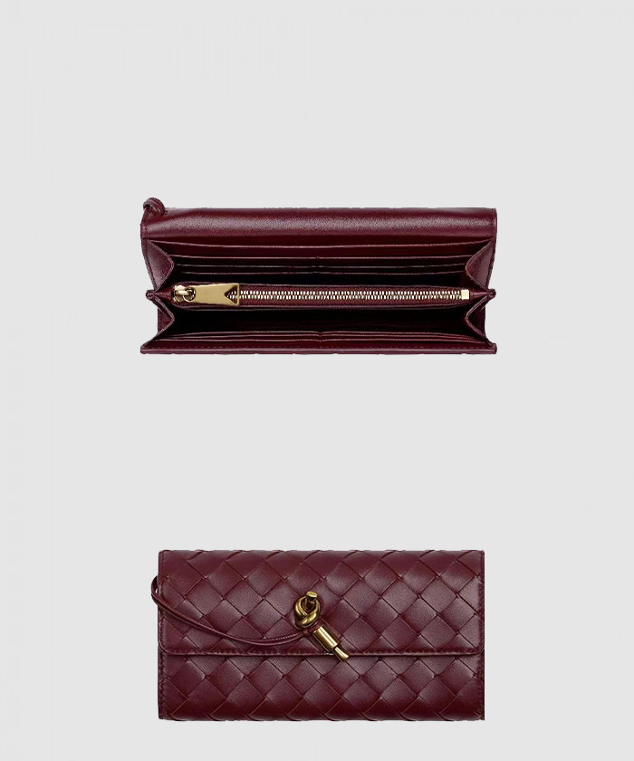 보테가베네타 인트레치아토 지퍼월렛 741504