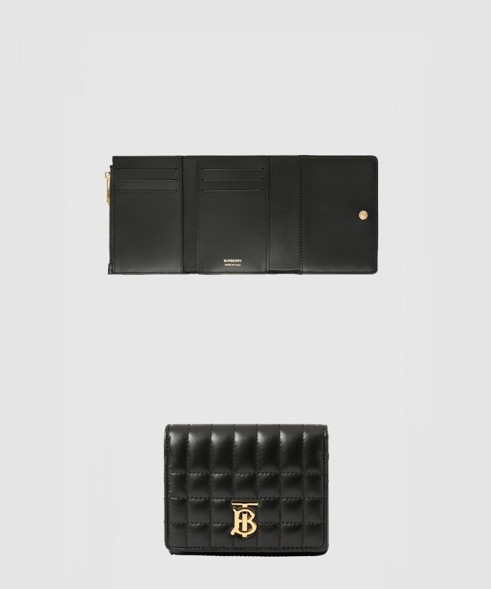 버버리 퀼팅 레더 스몰 롤라 반지갑 80623721