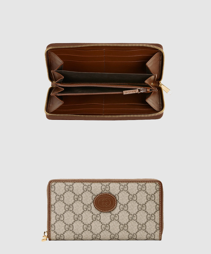 구찌 인터로킹 G 지퍼월렛 673003