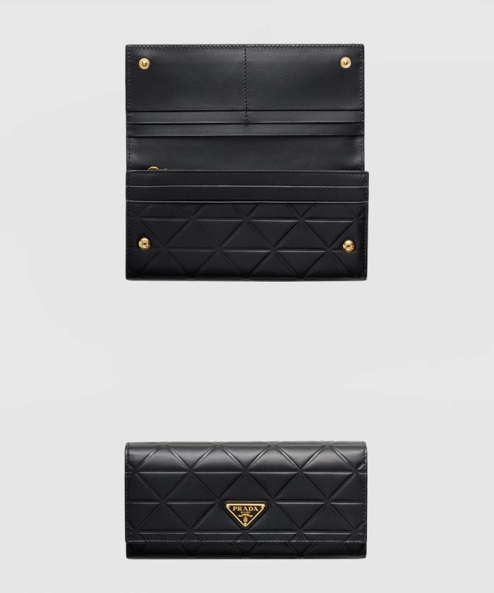 프라다 모노크롬 장지갑 1MH132