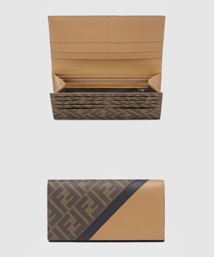 펜디 롱 가죽 지갑 7M0264