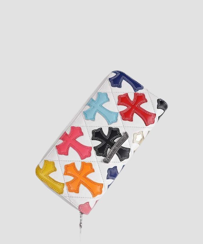 크롬하츠 멀티 컬러 카스프킨 장지갑