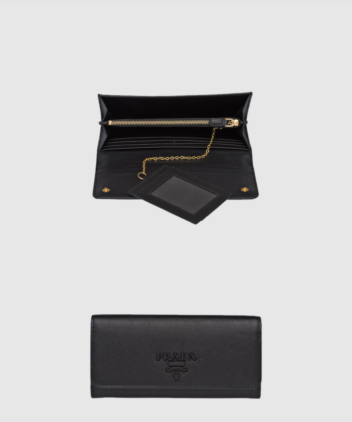 프라다 모노크롬 장지갑 1MH132