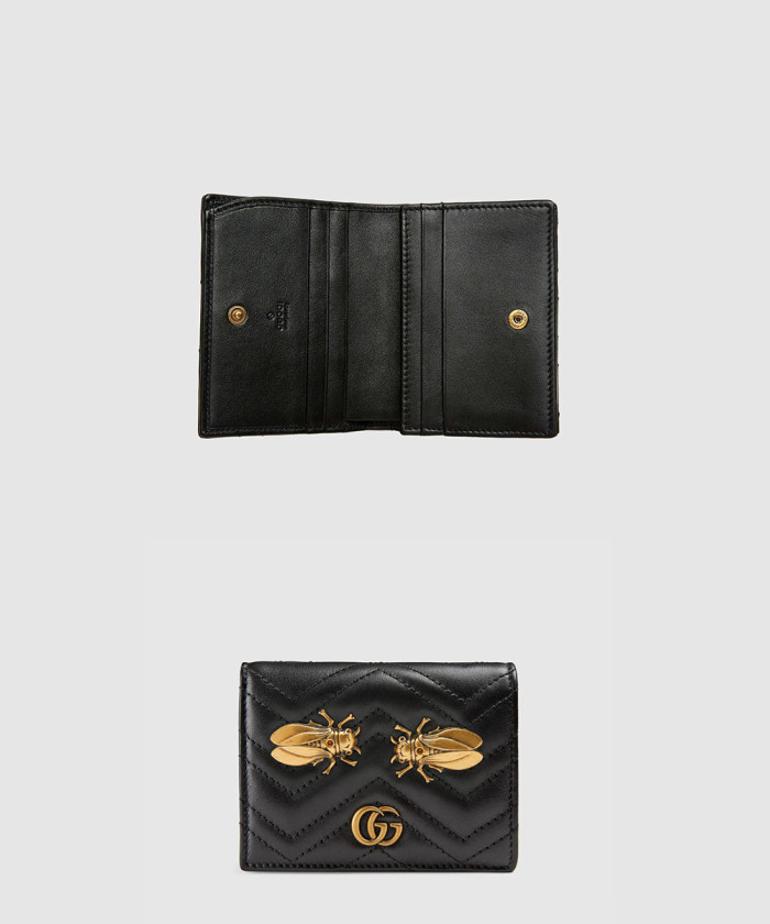 구찌 GG 마몽 마틀라세 카드지갑 466492