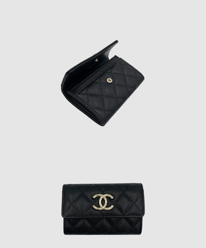 샤넬 24SS 캐비어 카드홀더 AP3978