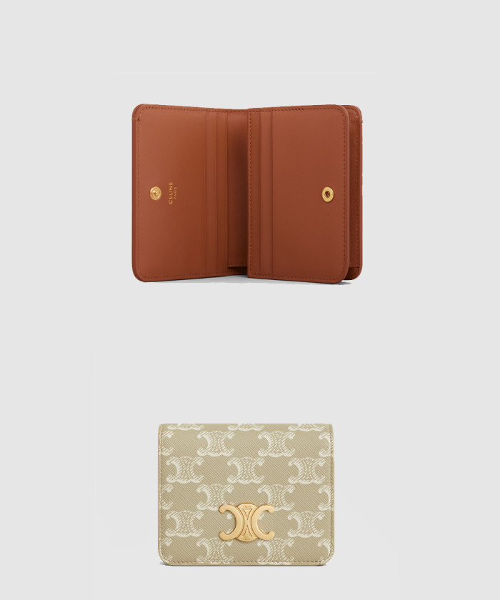 셀린느 트리오페 컴팩트 지갑 10K622