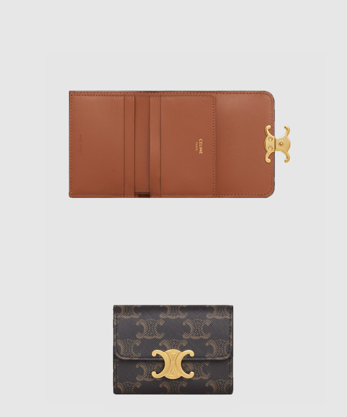 셀린느 컴팩트 반지갑 10I652