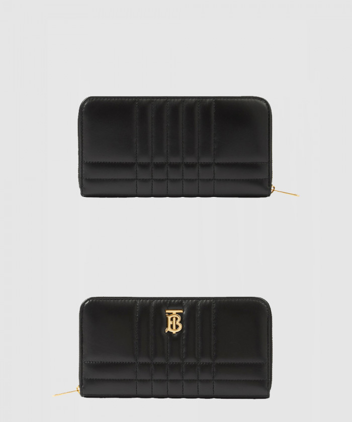 버버리 퀼팅 레더 롤라 지퍼라운드 지갑 80623401